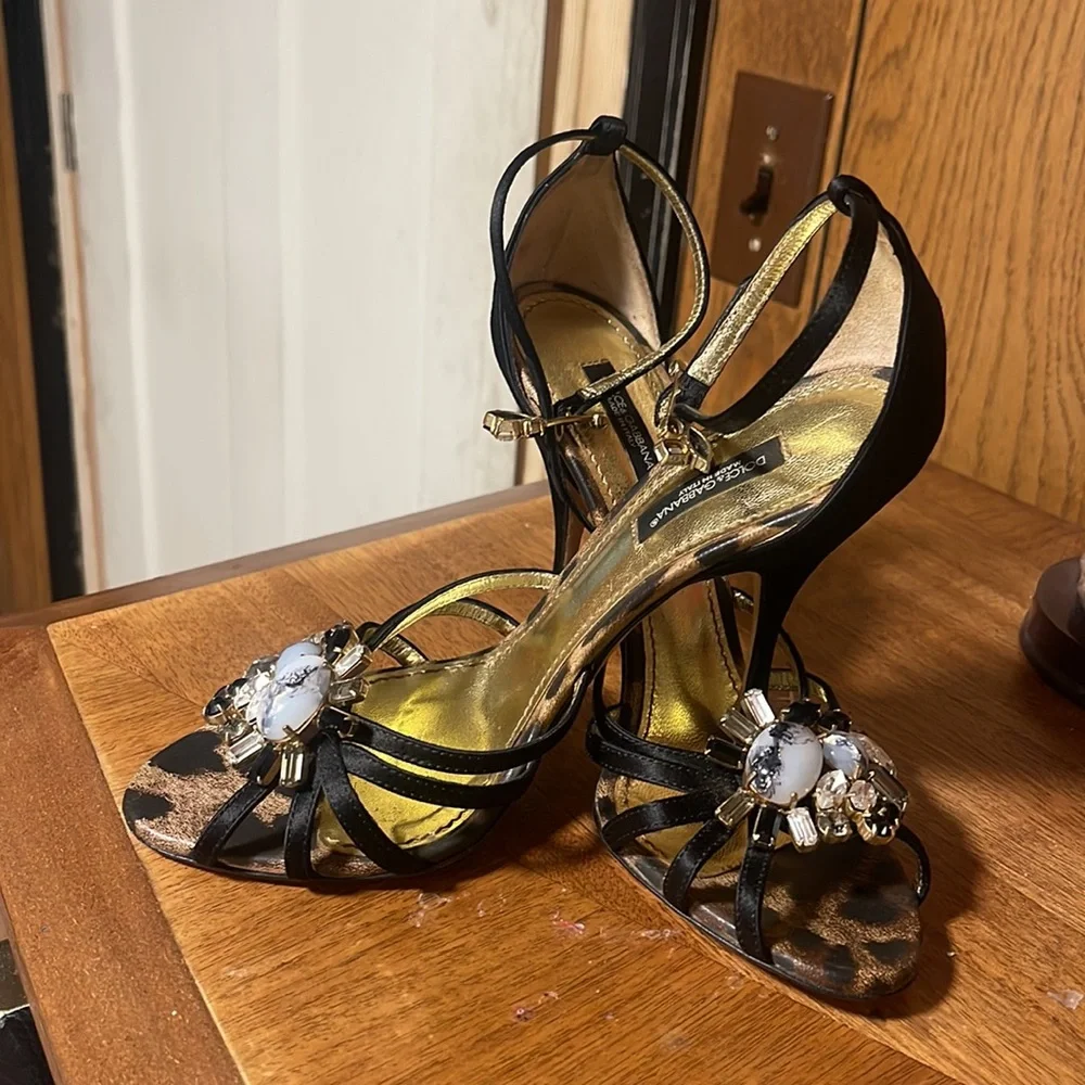Dolce & Gabbana Gem Heels Stilettos - Picture 1 of 16